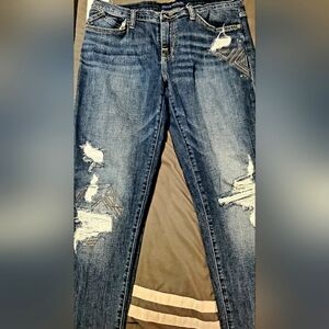 Rock and Republic Sz 12 Distressed Jean